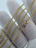 20" 14K Yellow Gold Rolo 2mm 2.0g