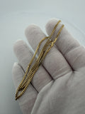 16" 10K Yellow Gold Cuban Chain 2mm 4.44g