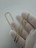 24" 2mm 14K yellow gold rope chain, 9.0g – Ott Family Jewelry (7)