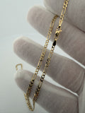 18" 14K Yellow Gold Figaro 2.5mm 4.42g