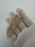 18" 14k Yellow Gold Rope 2.5mm 8.7g