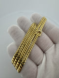 24" 14k Yellow Gold Cuban 4mm 30.0g