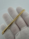 8" 5mm solid 10K yellow gold Cuban link bracelet, 14.25g – Ott Family Jewelry (7)