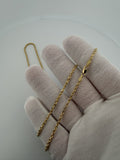 22" 2mm 14K yellow gold rope chain, 8.2g – Ott Family Jewelry (7)