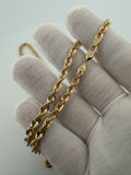 24" 14k Yellow Gold Rope 4.5mm 12.0g