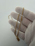 24" 14K Yellow Gold Rope 2mm 7.71g