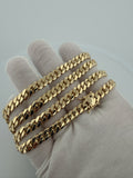 18K 7mm Handmade Miami Cuban
