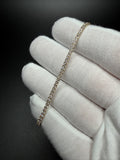 7" 14K Yellow Gold 2.00ctw E-F VS Lab Diamond Tennis EGL Certified – 2mm – 4.5g
