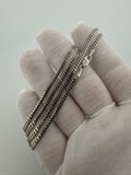 22" 14k White Gold Cuban 2.5mm 11.6g