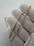 16" 14K Yellow Gold Foxtail Franco 2mm 4.1g