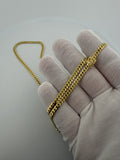 24" 10k Yellow Gold Cuban 4mm 25.53g