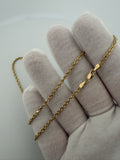 18" 2mm 14K yellow gold rope chain, 6.6g – Ott Family Jewelry (7)