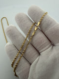 24" 2mm 14K yellow gold rope chain, 9.0g – Ott Family Jewelry (7)