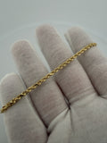 8" 3mm 14K yellow gold rope bracelet, 6.3g – Ott Family Jewelry (7)