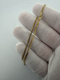 16" 14k Yellow Gold Cuban 1.75mm 4.3g (#1)