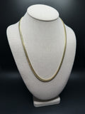 22 inch 5mm Cuban link chain in 14K yellow gold, 42.25g, view 7 - Ott Family Jewelry