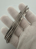 22" 14K White Gold Franco 3mm 33.5g