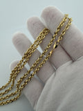 26" 14K Yellow Gold Rope 3.5mm 12.0g