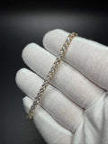 7" 14K Yellow Gold 7.18ctw E-F VS Lab Diamond Tennis EGL Certified – 3.5mm – 9.20g