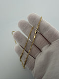 20" 2mm 14K yellow gold rope chain, 7.55g – Ott Family Jewelry (7)