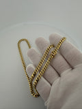 20" 5mm 14K yellow gold Cuban chain, 38.04g (pre-owned) – Ott Family Jewelry (7)
