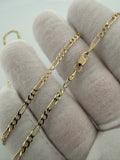 20" 2.5mm 14K yellow gold Figaro chain, 4.3g – Ott Family Jewelry (7)