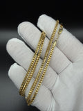 20" 14k Yellow Gold Franco 2.7mm 23.0g