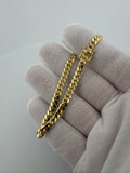 7.5" 5mm solid 14K yellow gold Cuban link bracelet, 15.6g – Ott Family Jewelry (7)