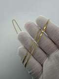 24" 14k Yellow Gold Cuban 1.75mm 6.31g