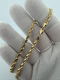 22" 4mm 14K yellow gold rope chain, 27.8g – Ott Family Jewelry (7)