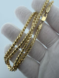 20" 14K Yellow Gold Franco 4mm 37.4g