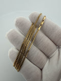 20" 10k Yellow Gold Cuban 2mm 5.55g