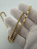 24" 14k Yellow Gold Franco 3.5mm 48.0g