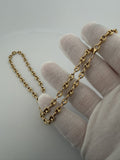 20" 14k Yellow Gold Puffed Mariner Link 5mm 12.2g