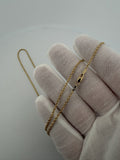 22" 14K Yellow Gold Rope 1.5mm 4.8g