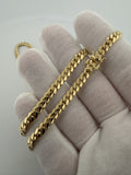 20" 14k Yellow Gold Cuban 5mm 39.0g