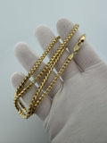 22" 3.5mm 14K yellow gold Franco chain, 48.2g – Ott Family Jewelry (7)