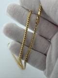 18" 14K Yellow Gold Franco 2.5mm 17.62g
