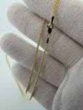 20" 14K Yellow Gold Bismark 2mm 4.1g
