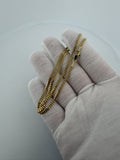 16" 14k Yellow Gold Cuban 2.5mm 8.92g