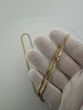 22" 10k Yellow Gold Cuban 2.5mm 9.33g