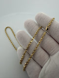 18" 14K Yellow Gold Rope 3mm 4.6g