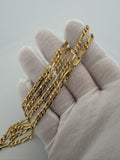 26" 14K Yellow Gold Figaro 4mm 15.0g