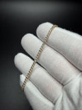 7" 14K Yellow Gold 3.00ctw E-F VS Lab Diamond Tennis EGL Certified – 2.3mm – 5.44g