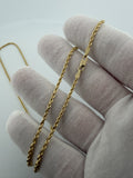24" 2mm 14K yellow gold rope chain, 9.0g – Ott Family Jewelry (8)