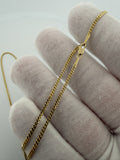20" 1.75mm solid 10K yellow gold Cuban link chain, 4.3g – Ott Family Jewelry (8)