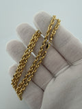 20" 14k Yellow Gold Rope 3.7mm 9.2g