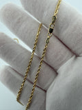 22" 2mm 14K yellow gold rope chain, 8.2g – Ott Family Jewelry (8)