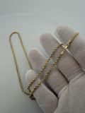 22" 2.5mm 14K yellow gold rope chain, 10.65g – Ott Family Jewelry (8)
