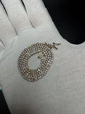 17" 14K Yellow Gold 7.03ctw E-F VS Lab Diamond Tennis EGL Certified – 2.2mm – 11.14g